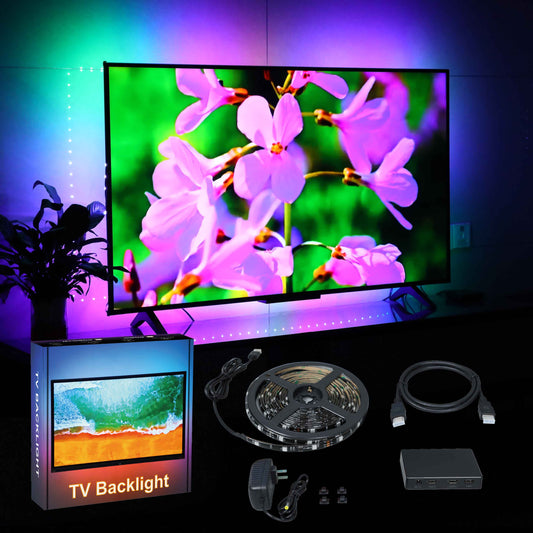 TV Hintergrundbeleuchtung – Synchronisierbar mit Ihrem Fernseherbild