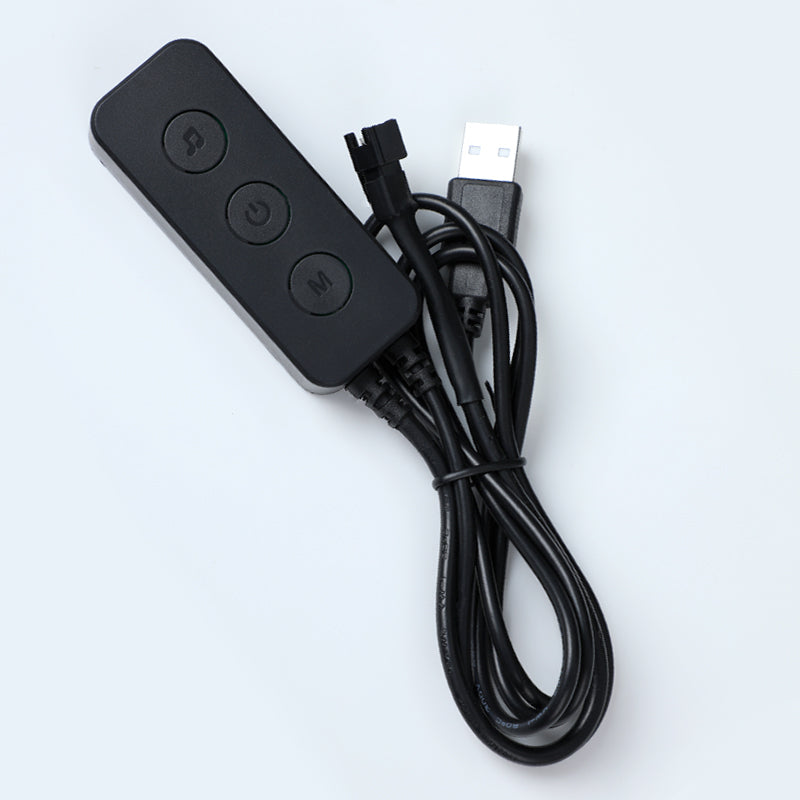 PC Hintergrundbeleuchtung - Smarte RGBIC-LED-Leiste für Monitore